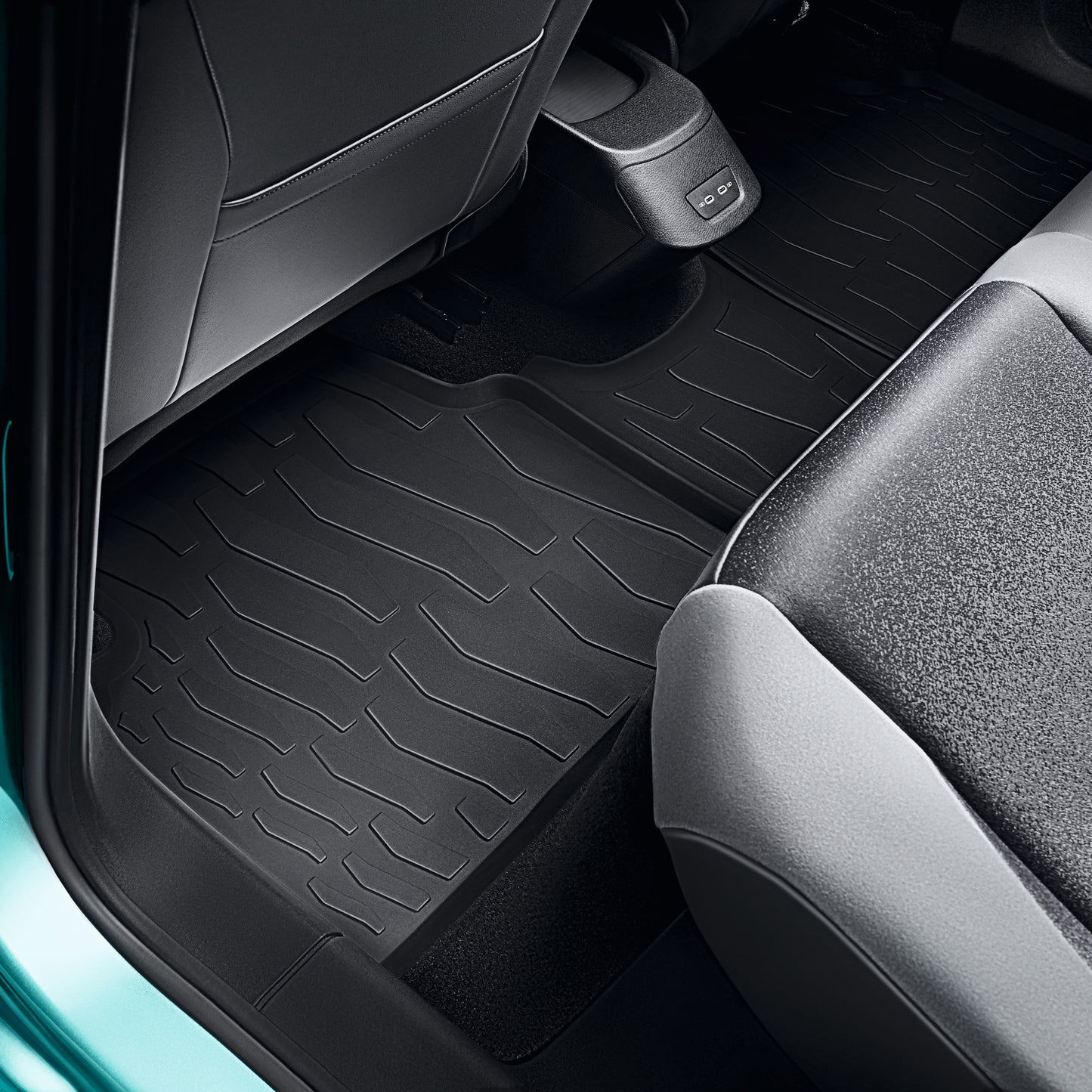 VW ID.3 rubber mats, 5 pieces, front and rear, 10B061500 82V
