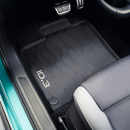 VW ID.3 rubber mats, 5 pieces, front and rear, 10B061500 82V