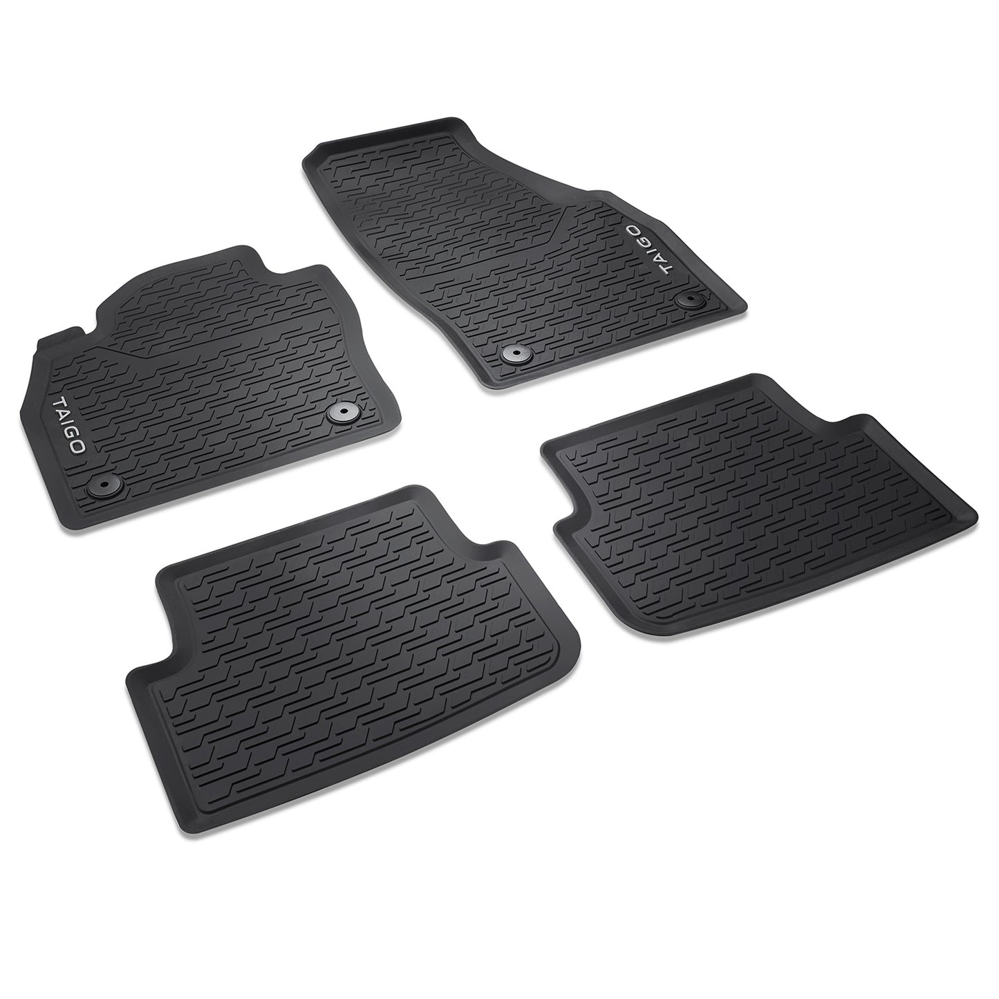 VW Taigo rubber mats, 4 pieces, front and rear, 2G7061500 82V