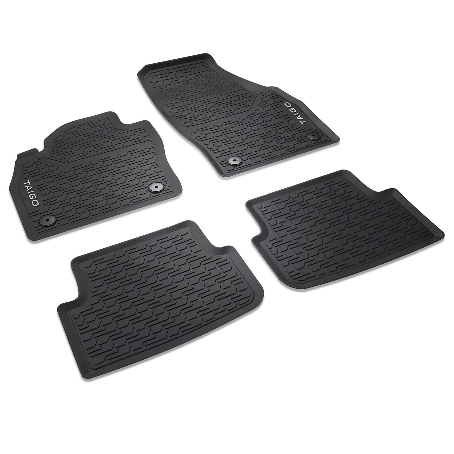 VW Taigo Gummimatten, 4 Stück, vorne und hinten, 2G706150082V